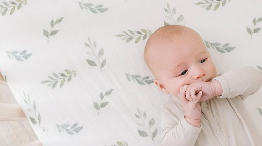 Sustainable Slumber: Mini Crib Sheets in Bamboo Beauty - Harp Angel Boutique