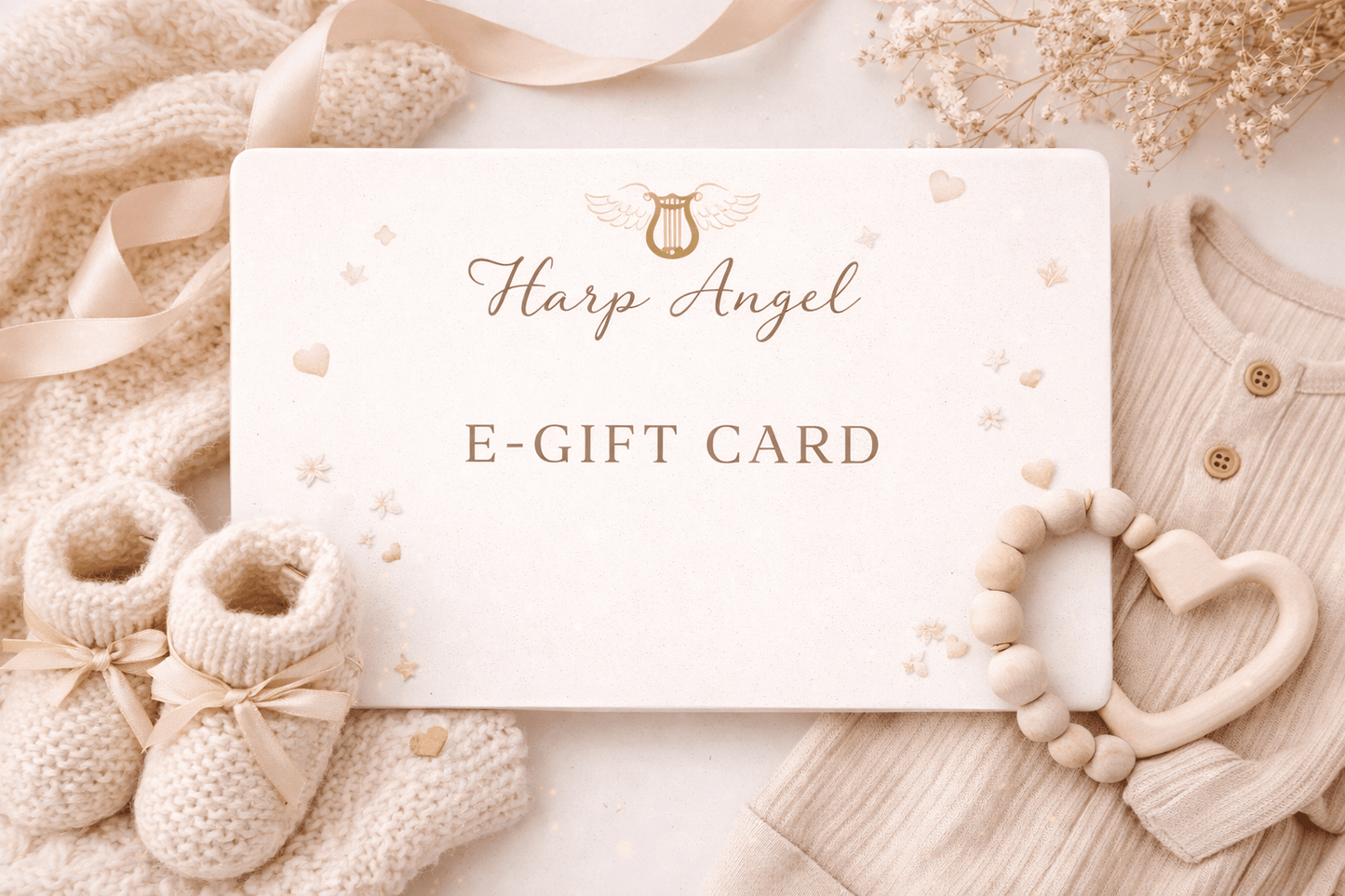 E - Gift Card – Easy, Instant Gift for Everyone - Harp Angel Boutique