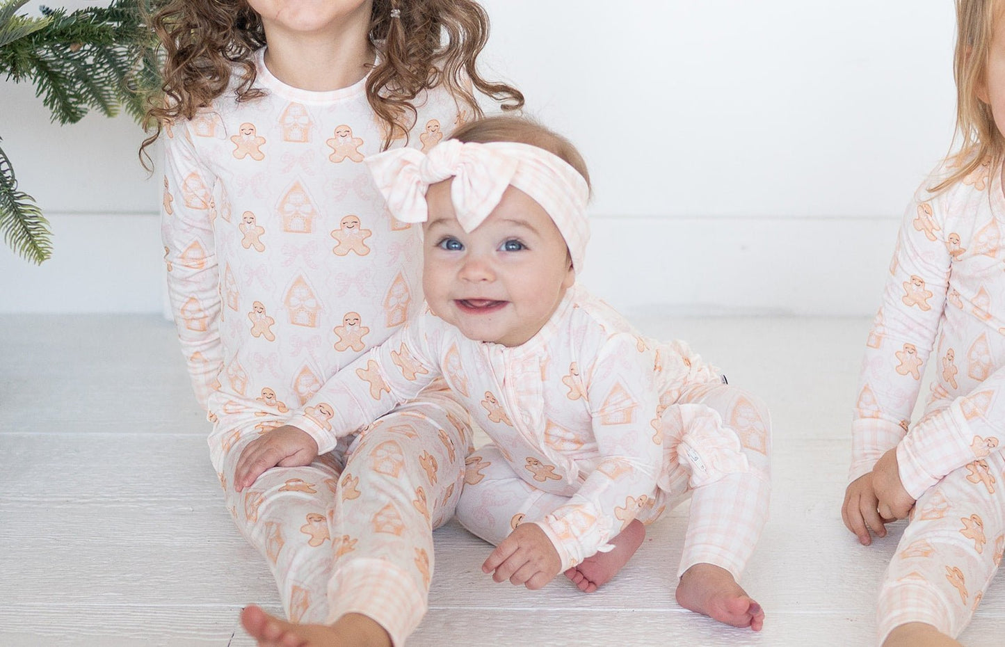 Knotted Headband - Gingerbread Dreams - Harp Angel Boutique