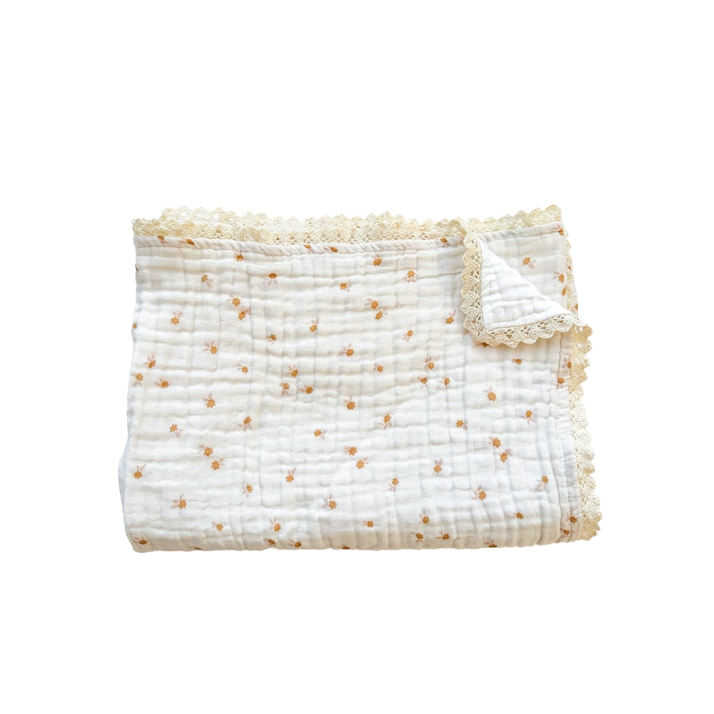 6-Layer Blanket - Fleur Lace - Harp Angel Boutique