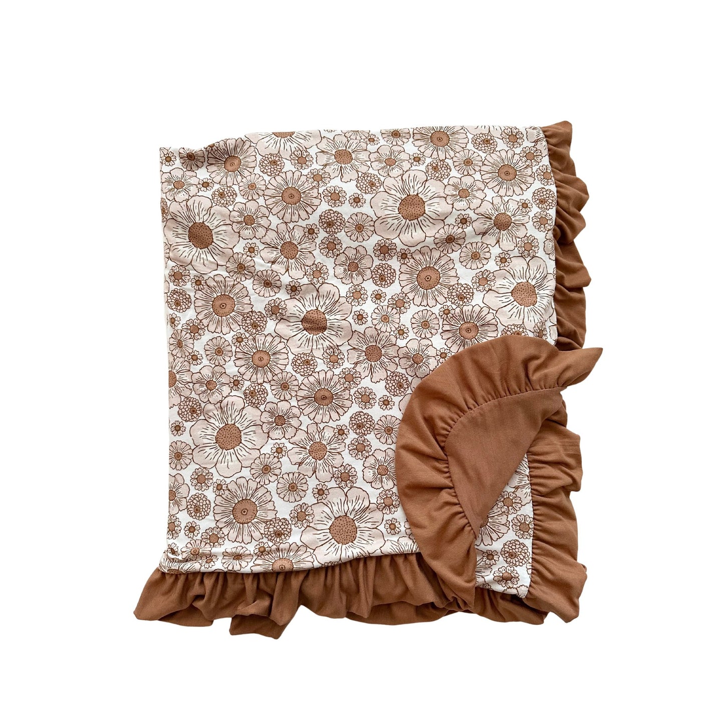 Bamboo Blanket - Flower Garden - Harp Angel Boutique