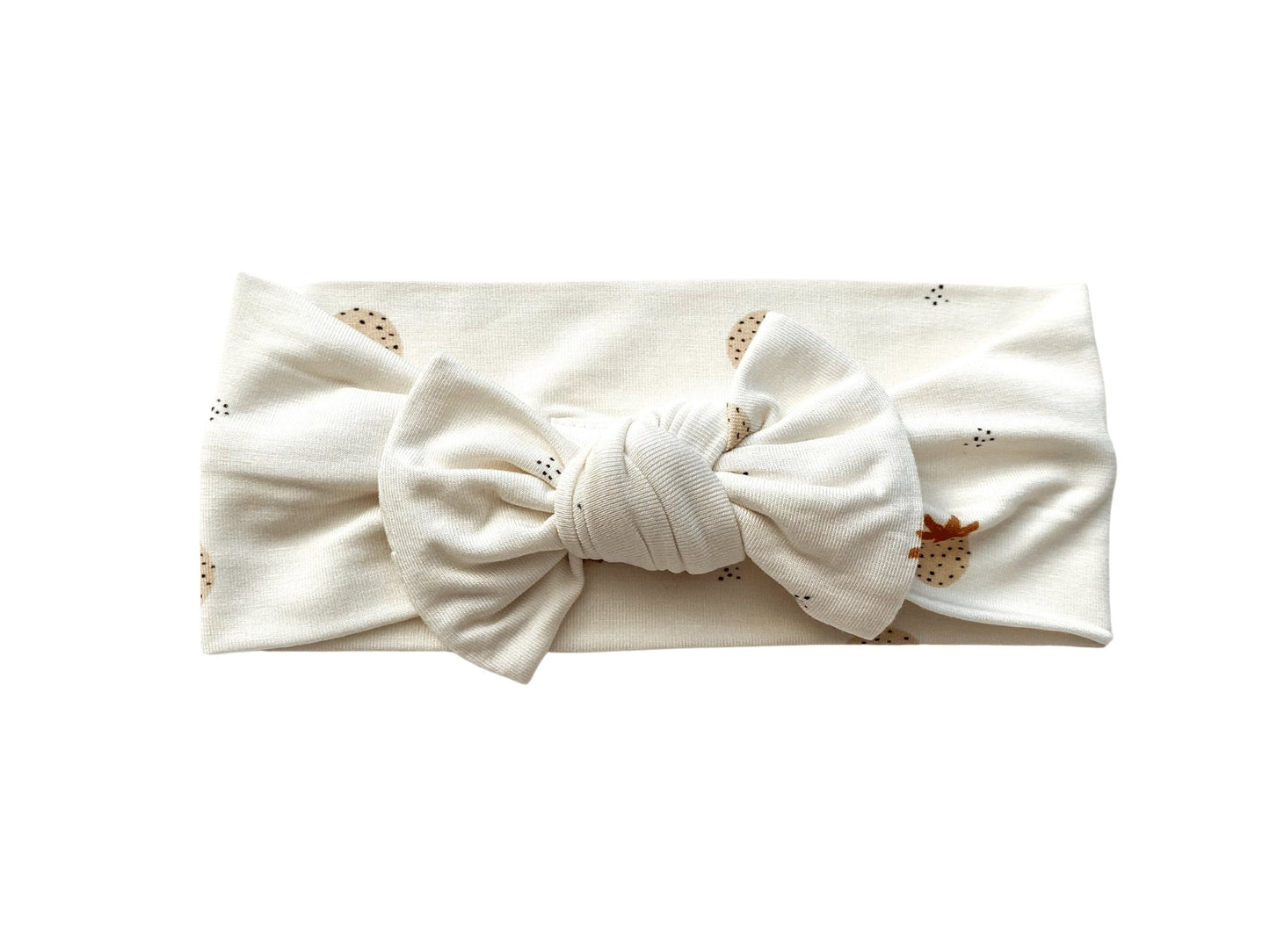 Boho Strawberry Bow Headband - Harp Angel Boutique
