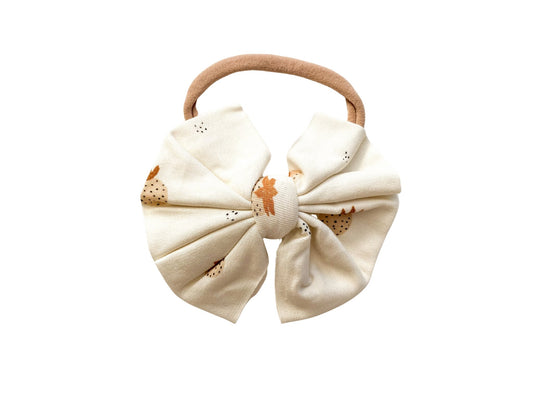 Boho Strawberry Knot Bow Headband - Harp Angel Boutique