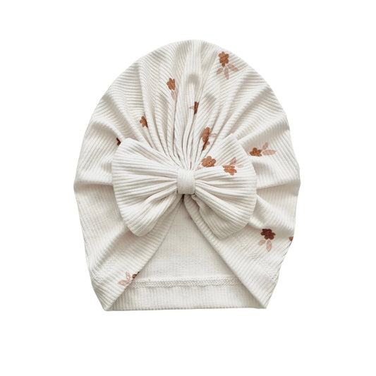 Bow Turban Hat - Fleur - Harp Angel Boutique