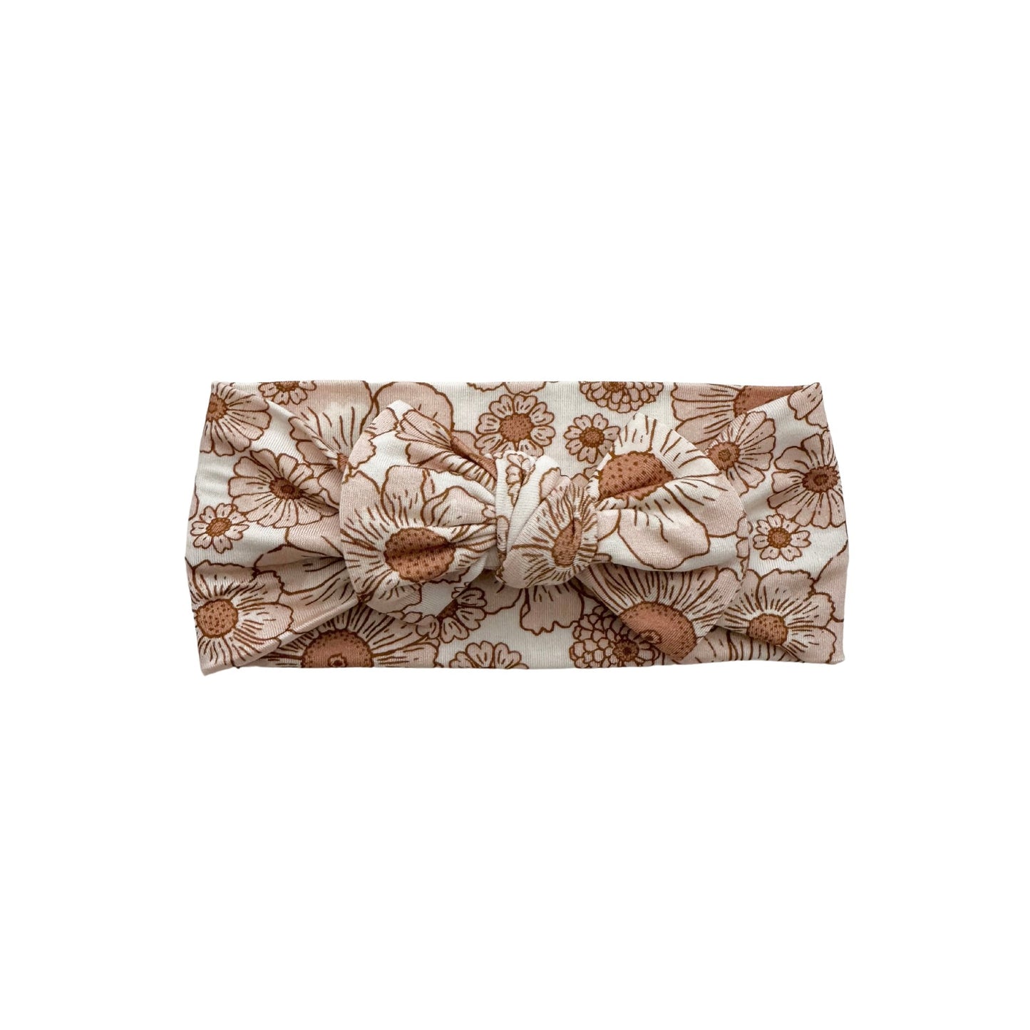 Flower Garden Bow Headband - Harp Angel Boutique