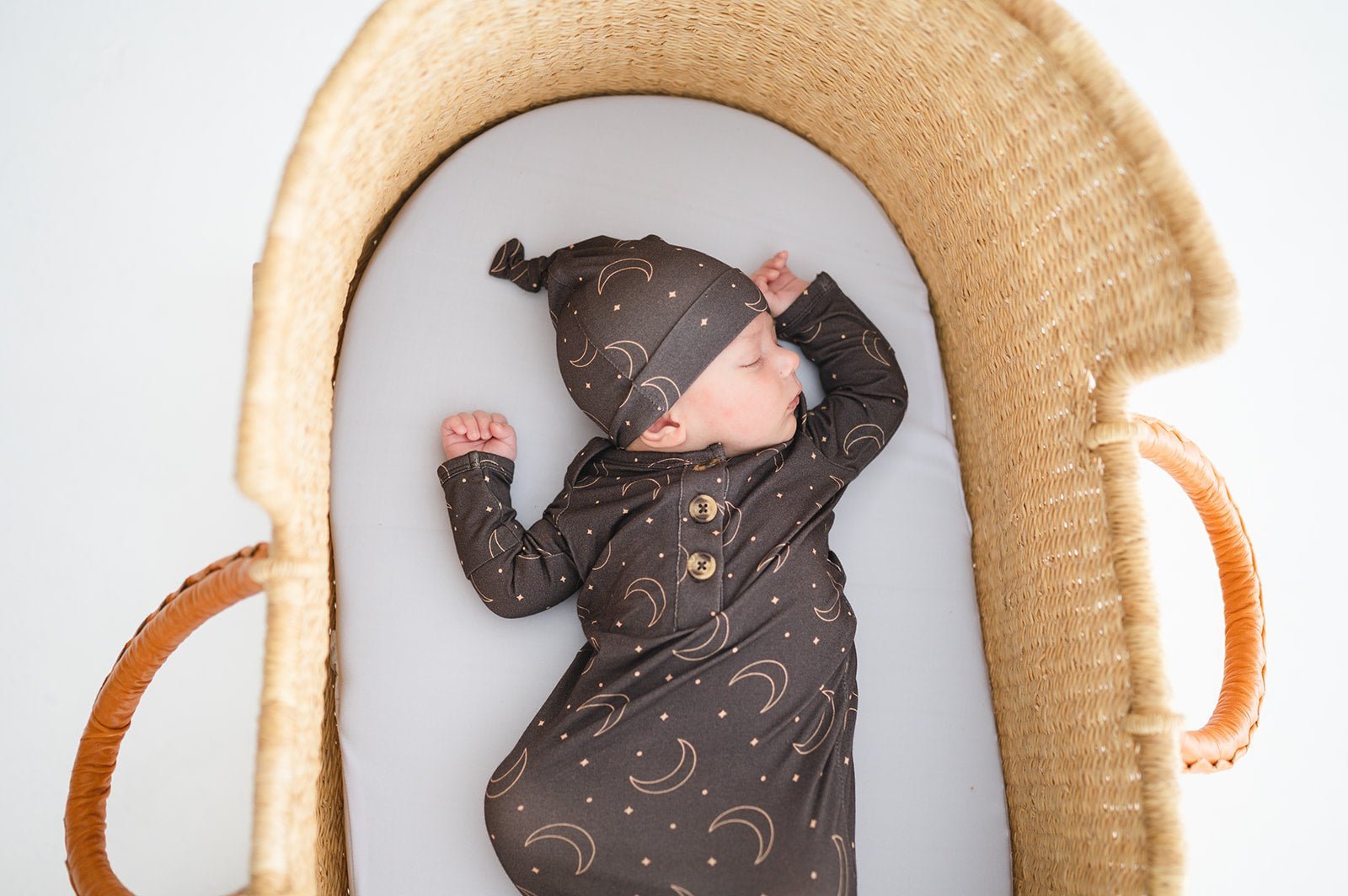 Knot Hat - Midnight Moon - Harp Angel Boutique