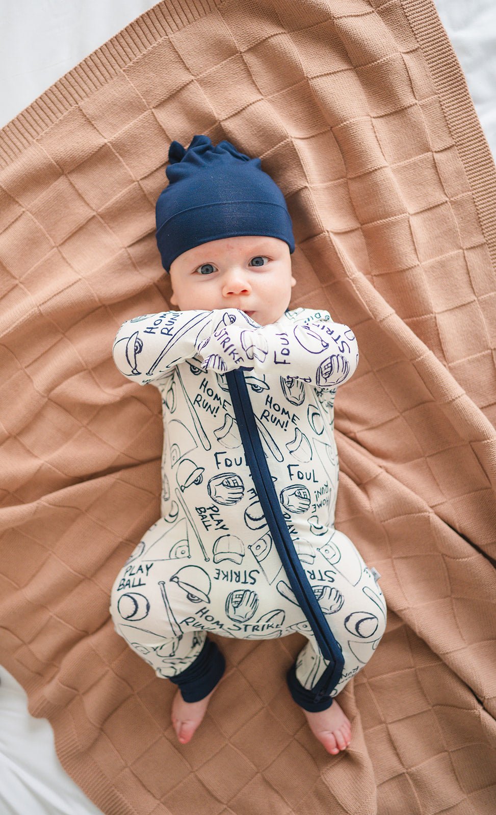 Knot Hat - Navy Blue - Harp Angel Boutique