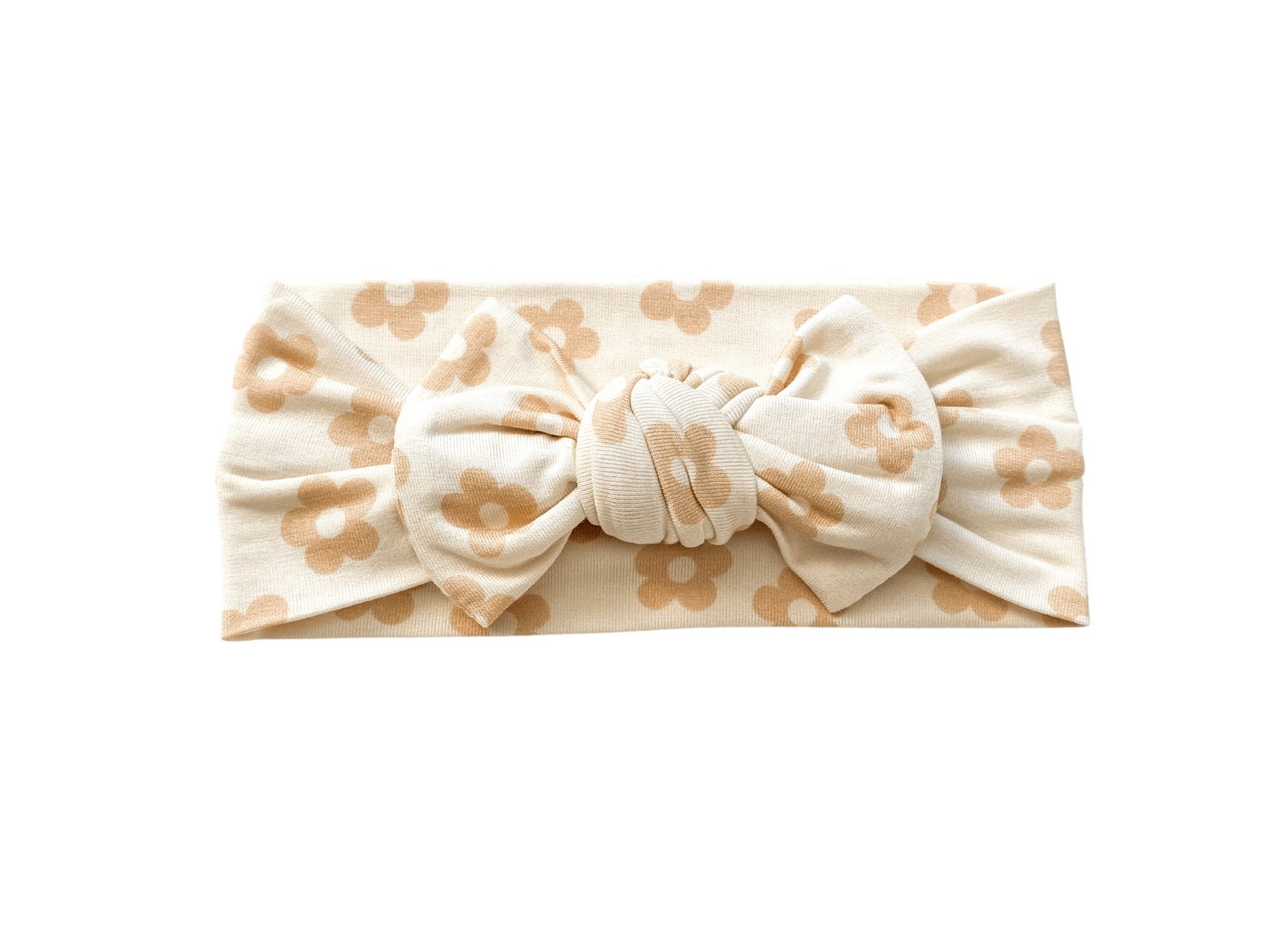 Headband in Blush Daisy Design - Harp Angel Boutique