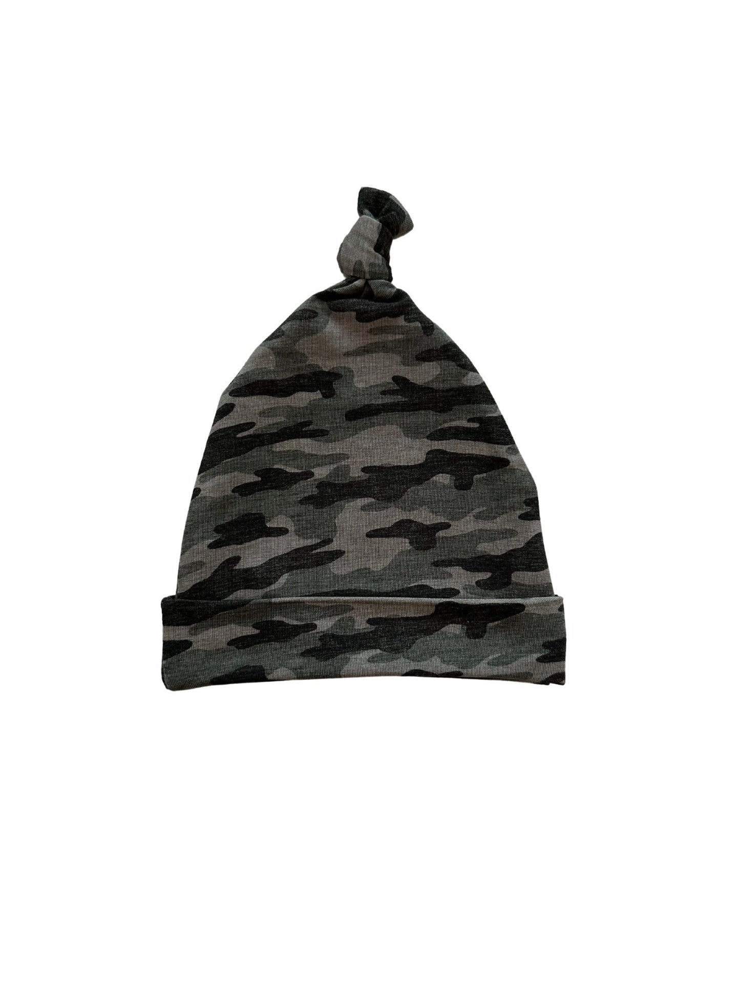 Knotted Baby Gown - Camo - Harp Angel Boutique