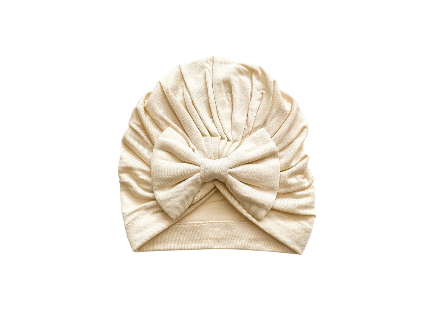 Knotted Baby Gown - Cream - Harp Angel Boutique