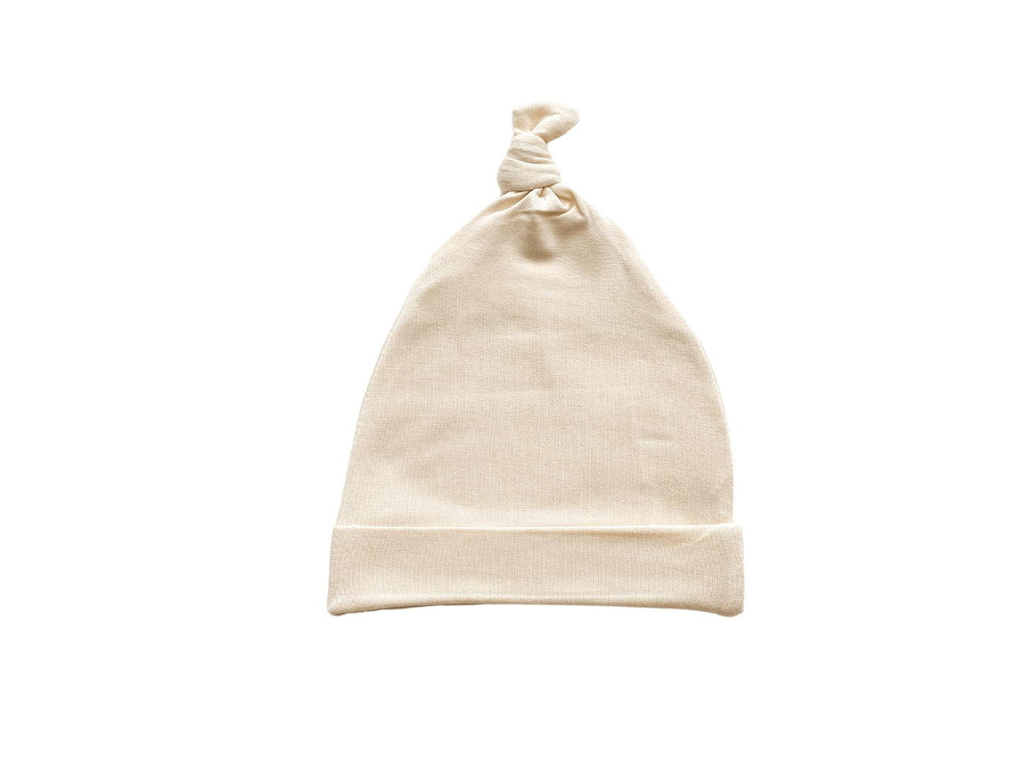 Knotted Baby Gown - Cream - Harp Angel Boutique