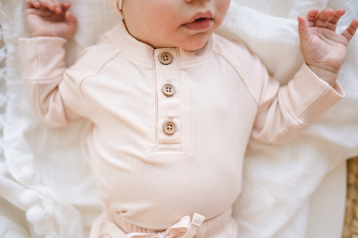 Long Sleeve Shirt - Blush - Harp Angel Boutique