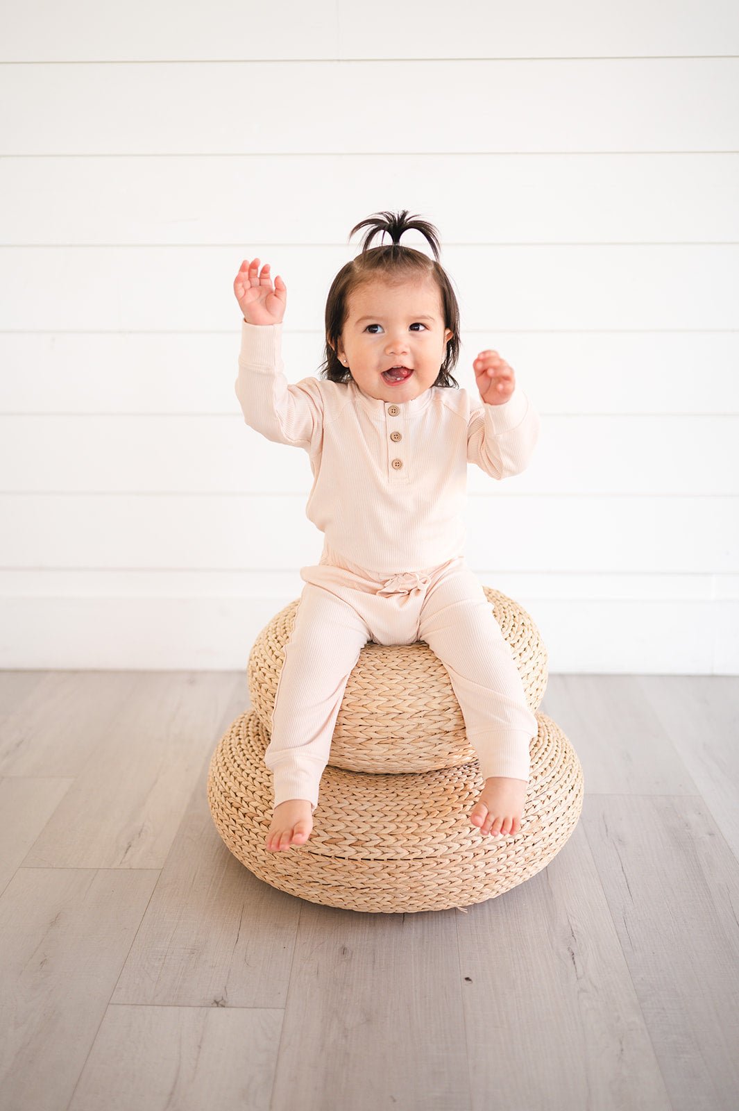 Long Sleeve Shirt - Blush - Harp Angel Boutique