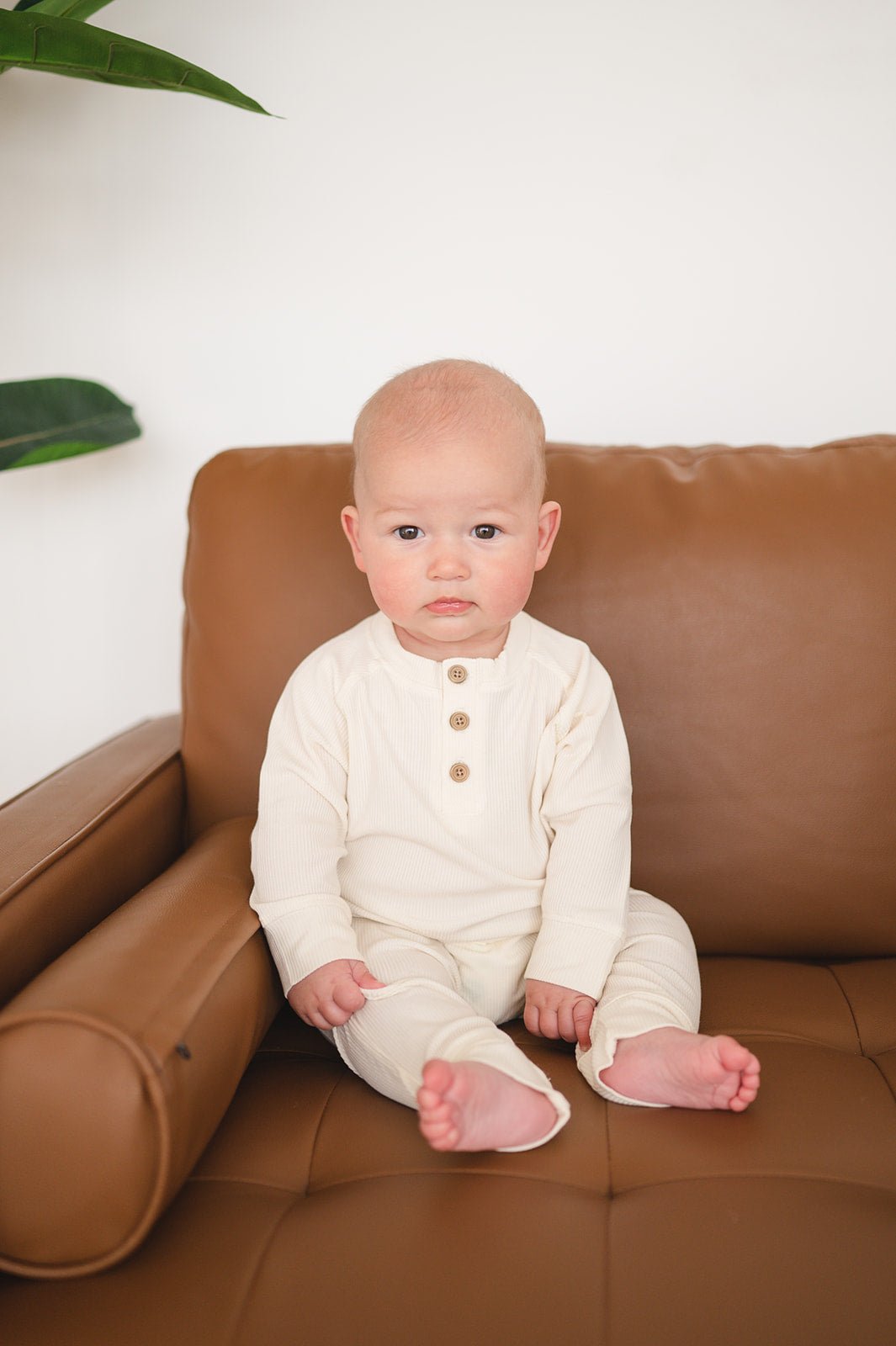 Long Sleeve Shirt - Cream - Harp Angel Boutique