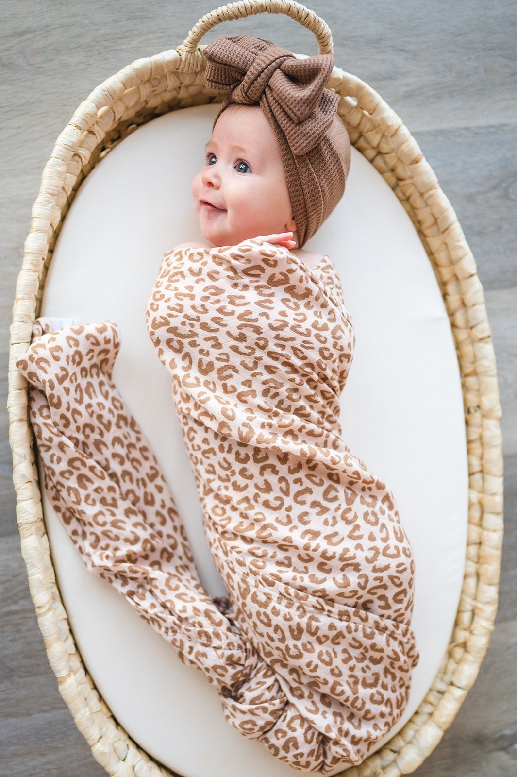 Mocha Waffle Head Wrap Headband - Harp Angel Boutique