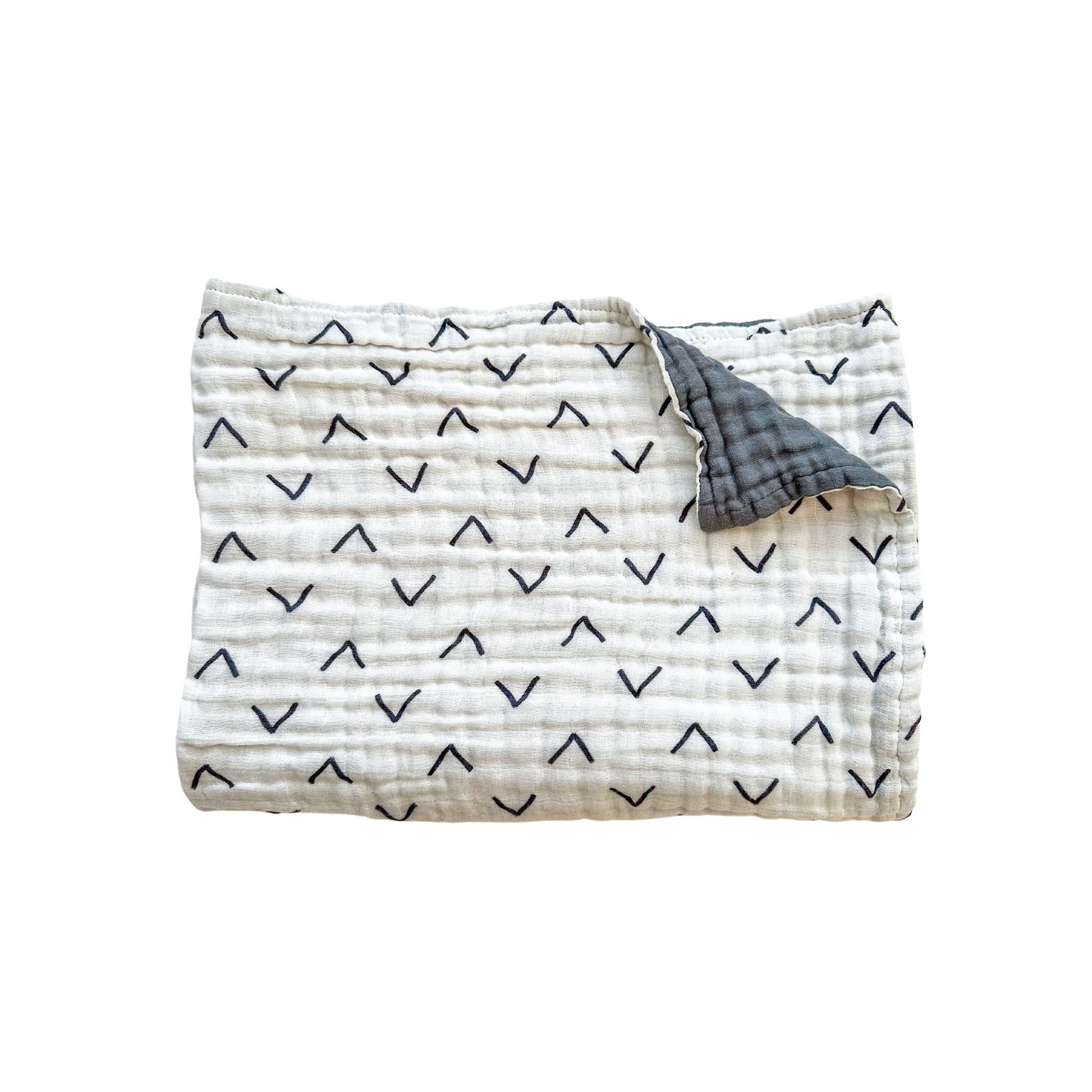 Muslin Quilt - Black Arrow - Harp Angel Boutique