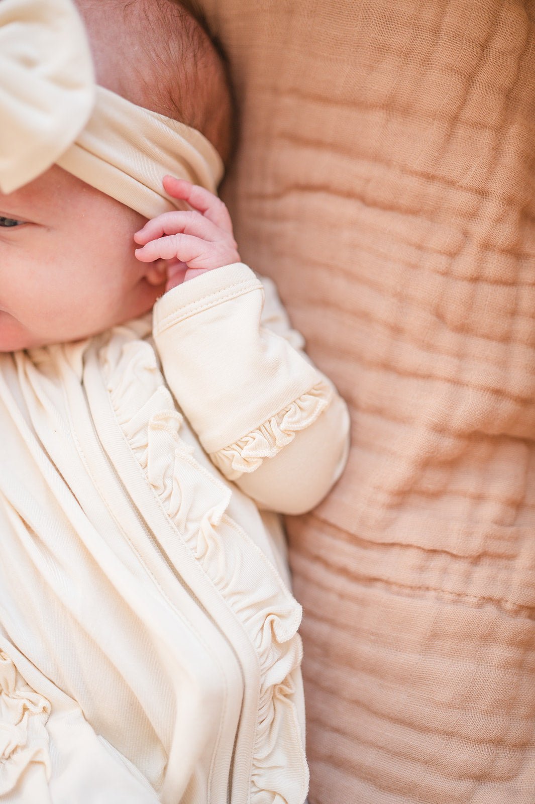 Muslin Quilt - Brown - Harp Angel Boutique