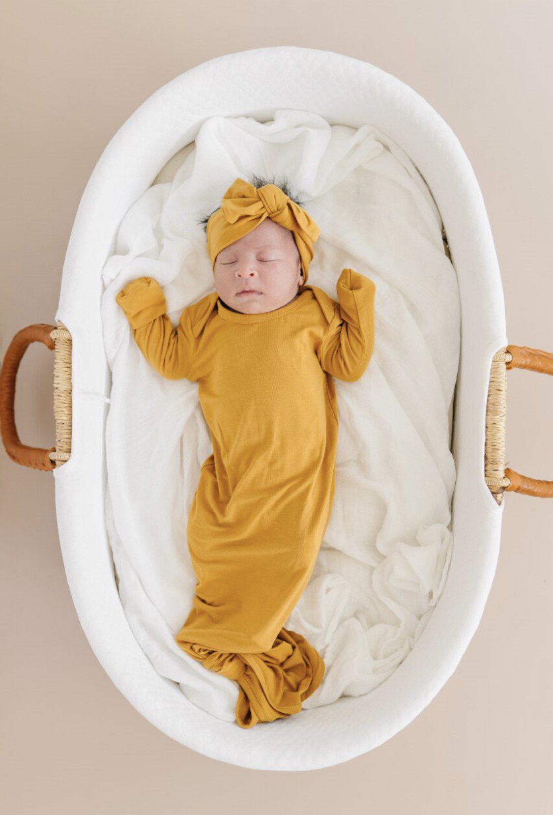 Mustard Head Wrap Headband - Harp Angel Boutique