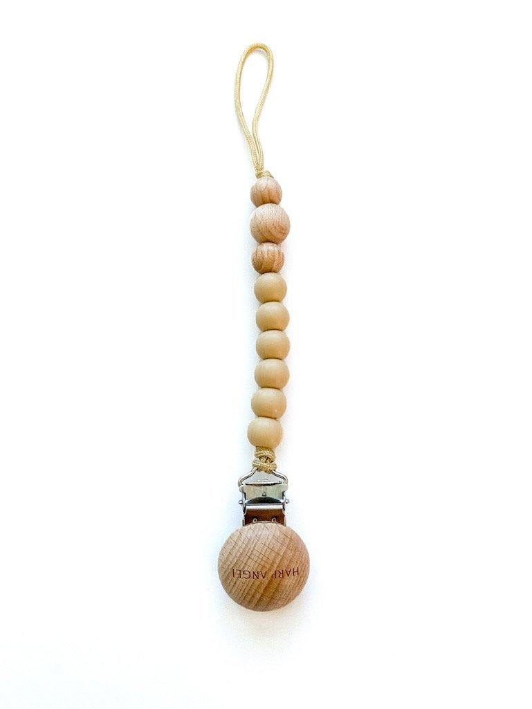 Pacifier Clip Harper (Croissant) - Harp Angel Boutique