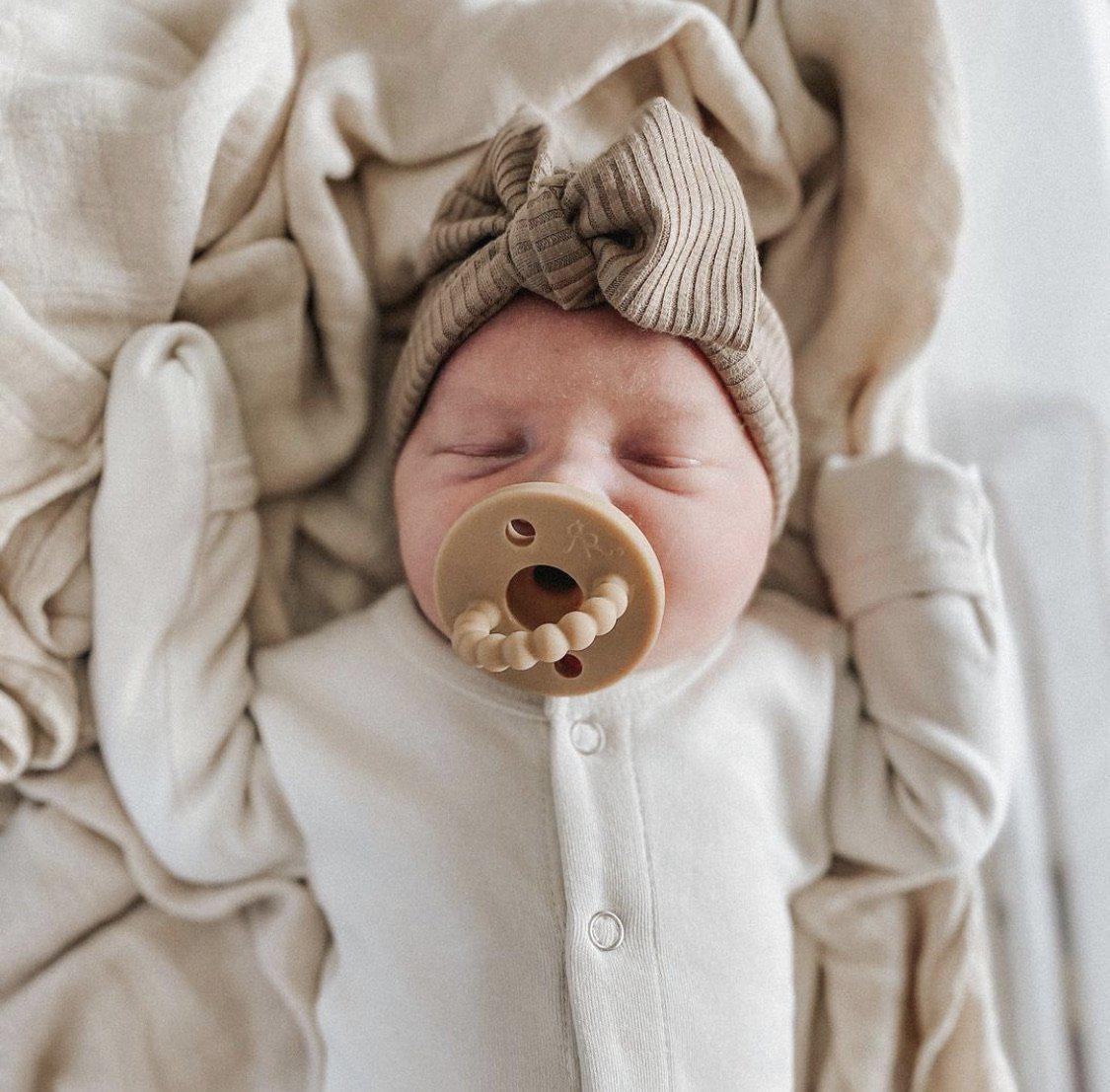 PRE-ORDER** Tan Muslin Swaddle Blanket - Harp Angel Boutique