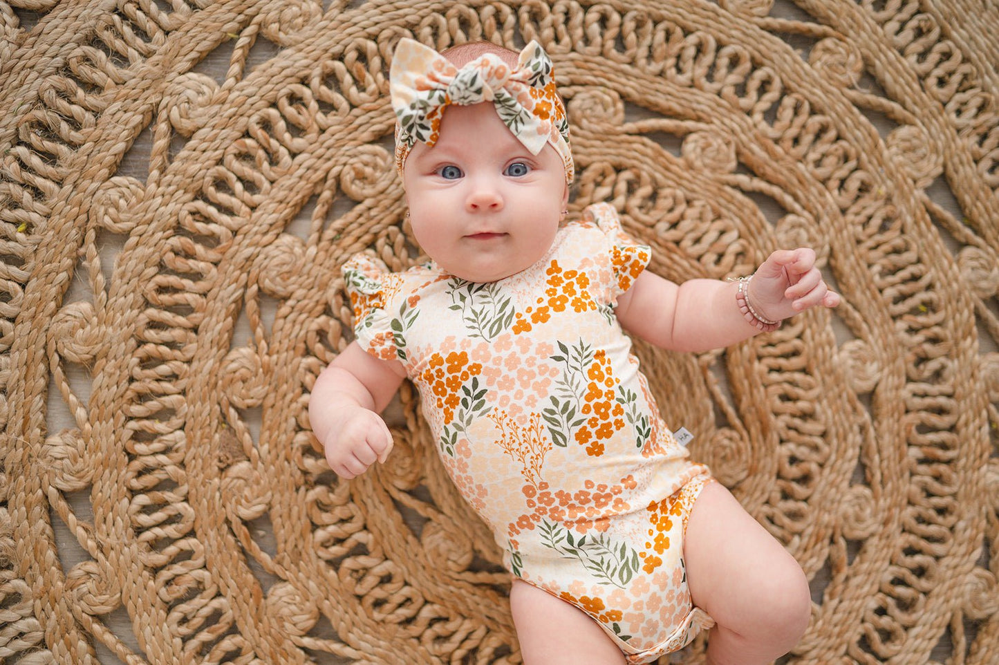 Spring Bloom Bow Headband - Harp Angel Boutique