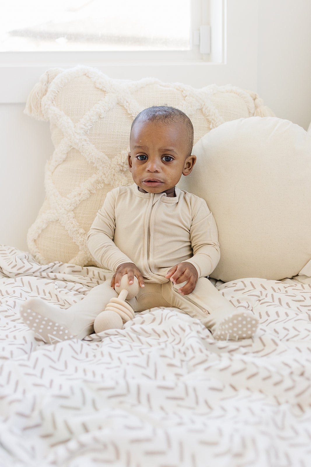 Mocha Arrow Swaddle Blanket - Harp Angel Boutique