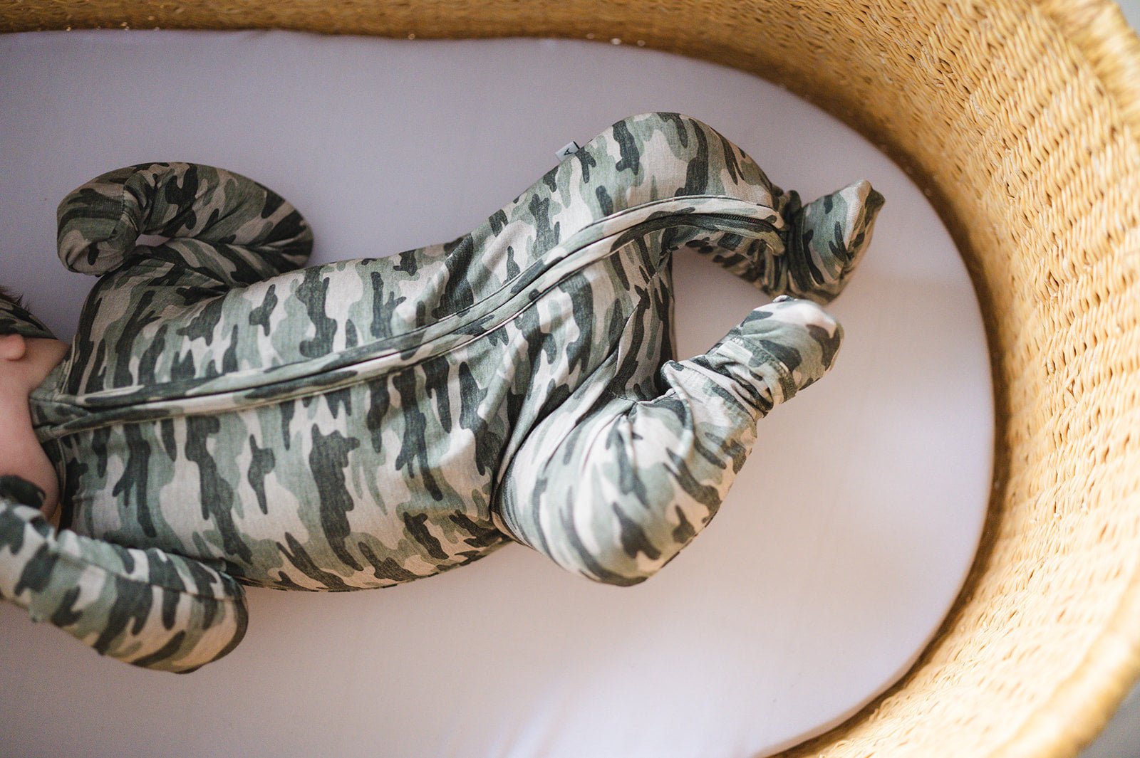 Zipper Romper - Camo - Harp Angel Boutique