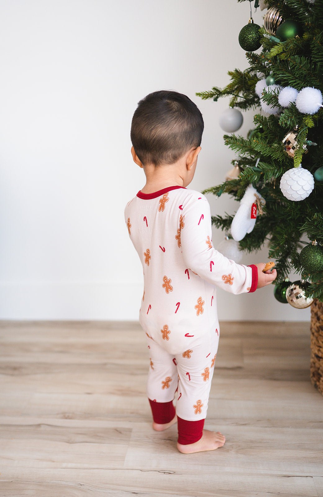 Zipper Romper - Gingerbread - Harp Angel Boutique