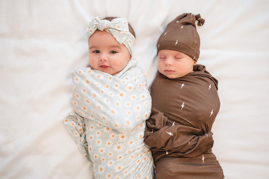 How to Safely Wrap a Baby in a Bamboo Swaddle - Harp Angel Boutique