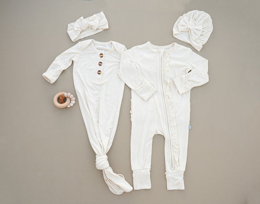 The Ultimate Guide to Selecting Bamboo Baby Pajamas: Sizing, Styles, and More - Harp Angel Boutique