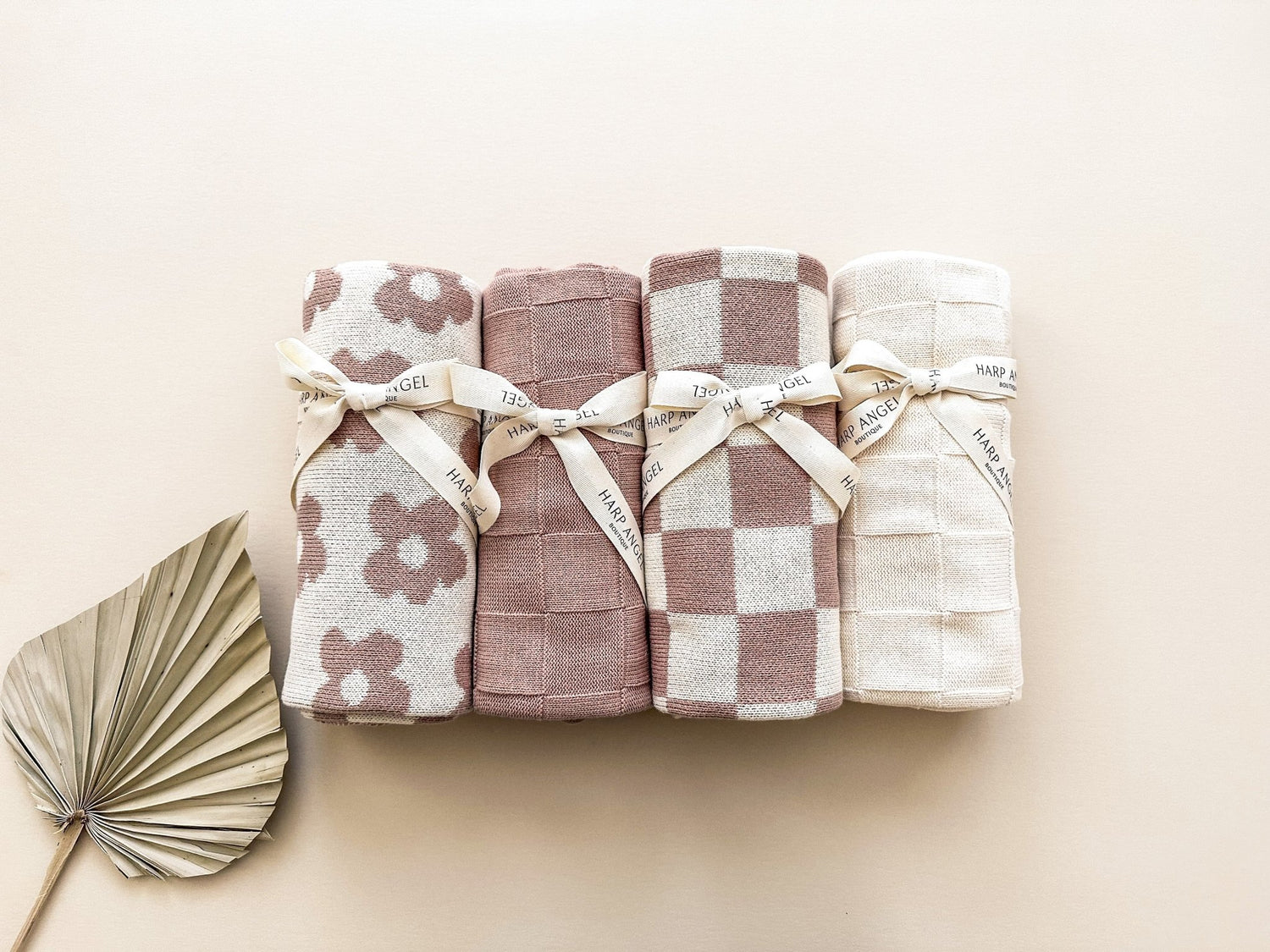 Knitted Blankets - Harp Angel Boutique