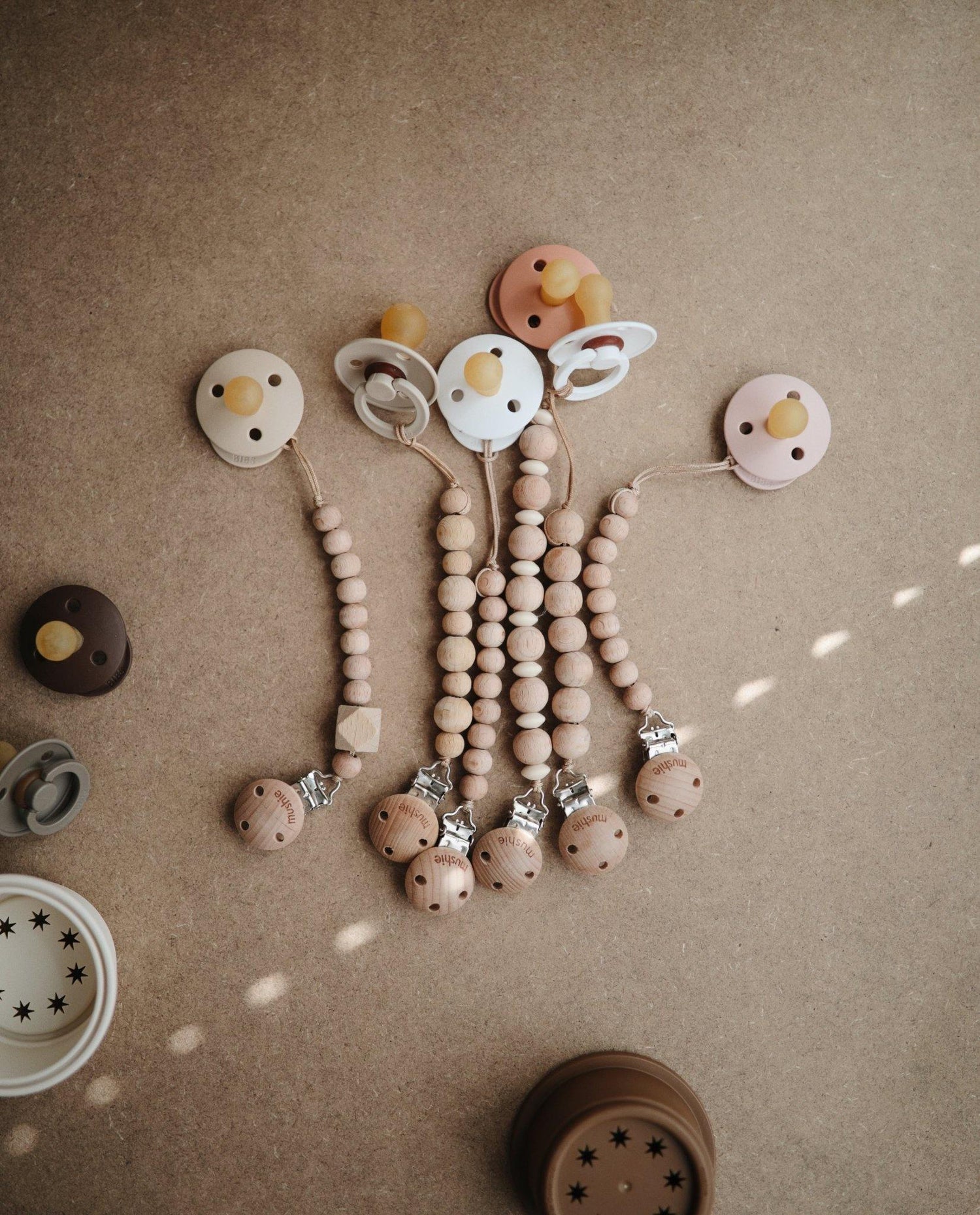 Pacifiers + Clips | Harp Angel Boutique