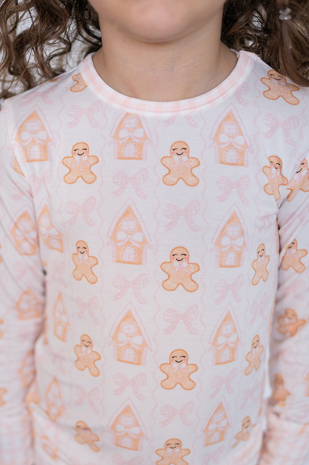 Two-Piece Pajama Set - Gingerbread Dreams