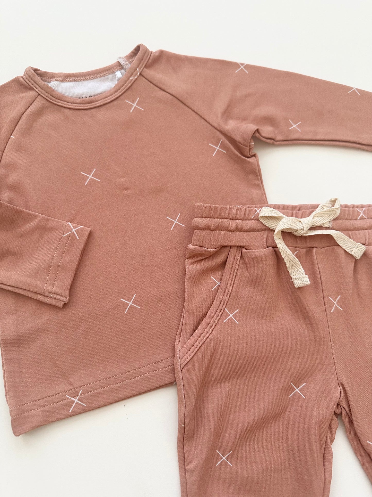 Bamboo Jogger Set - Caramel X’s