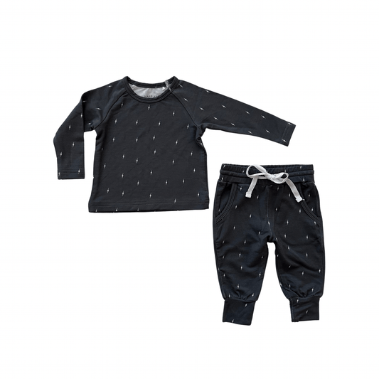 Bamboo Jogger Set - Lightning - Harp Angel Boutique