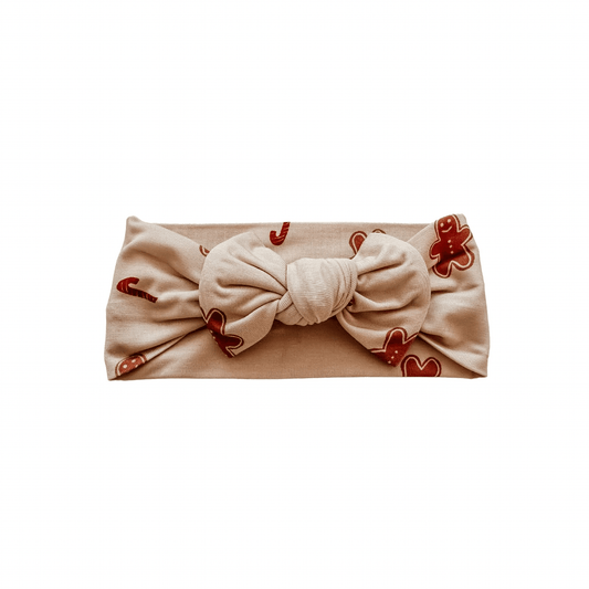 Knotted Headband - Gingerbread - Harp Angel Boutique