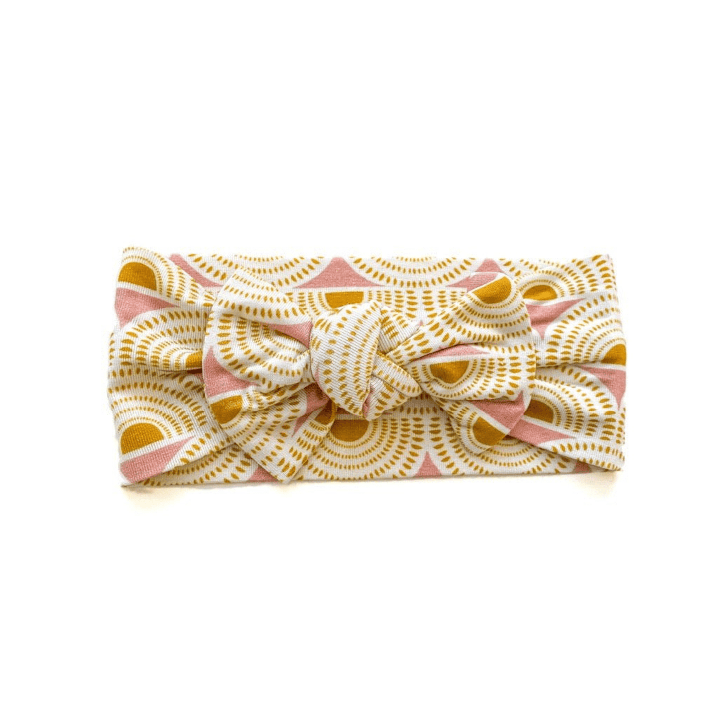 Knotted Headband - Vintage Sunshine - Harp Angel Boutique
