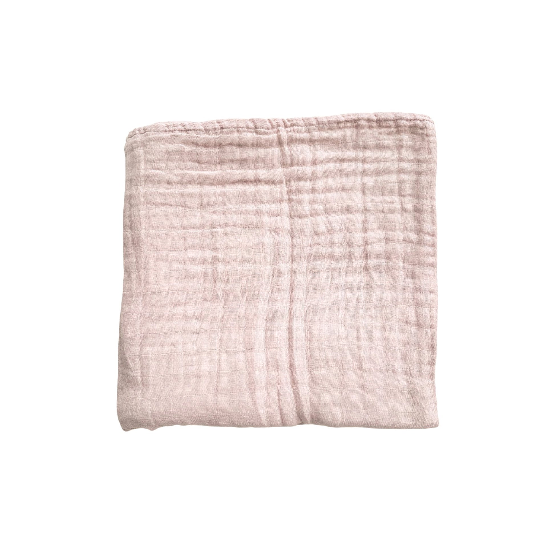 Muslin 6 - Layer Blanket - Baby Pink - Harp Angel Boutique