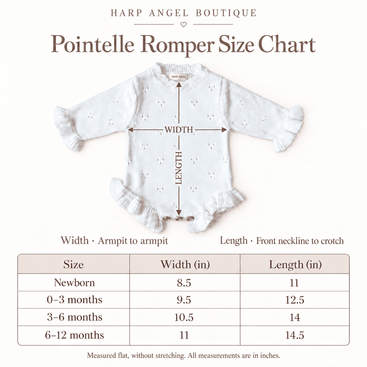 My First Christmas Organic Pointelle Ruffle Bodysuit - Harp Angel Boutique