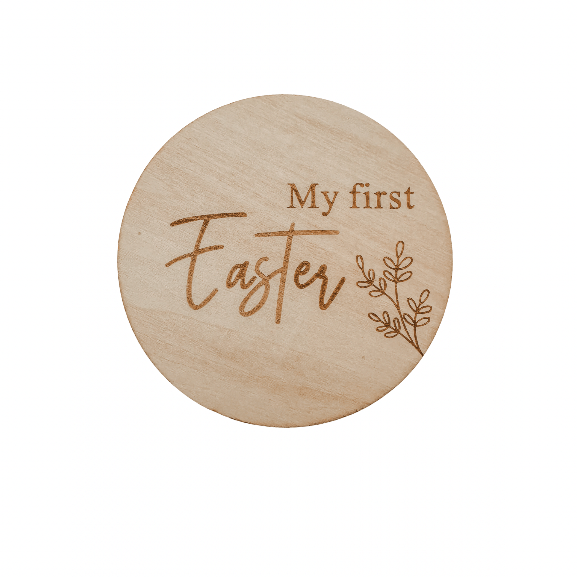 My First Easter Milestone Disc - Harp Angel Boutique