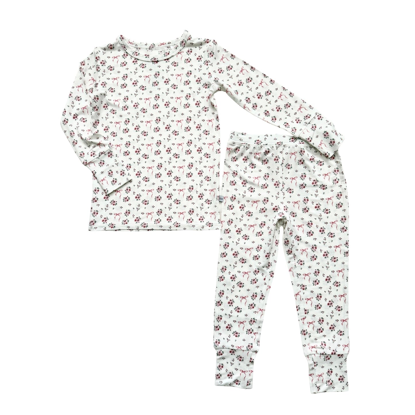 Two - Piece Pajama Set - Cottage Floral - Harp Angel Boutique