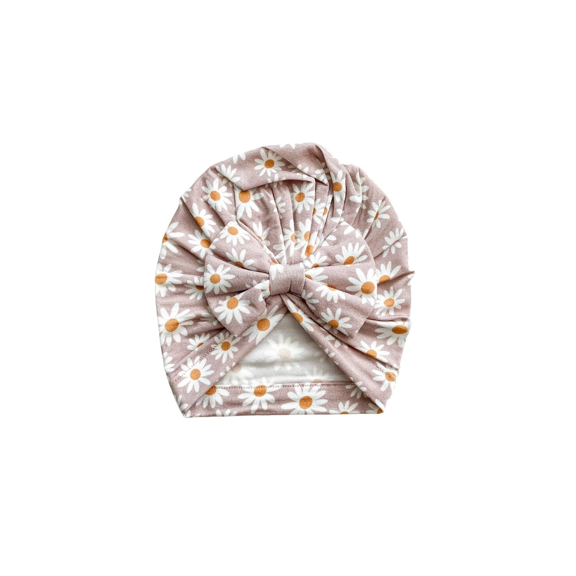 Bow Turban Hat - Dusty Daisy - Harp Angel Boutique