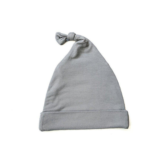 Knot Hat - Gray - Harp Angel Boutique