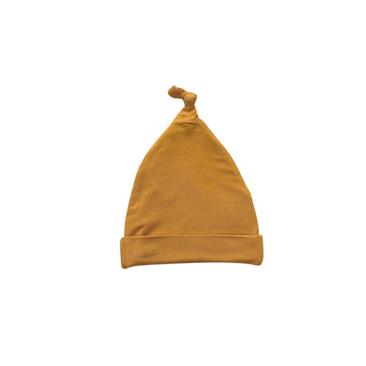 Knot Hat - Mustard - Harp Angel Boutique