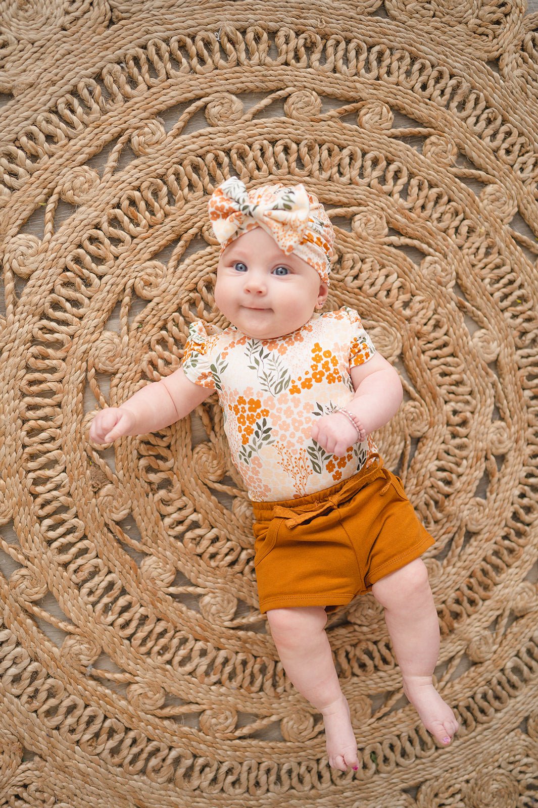 Short Sleeve Bodysuit | Spring Bloom - Harp Angel Boutique