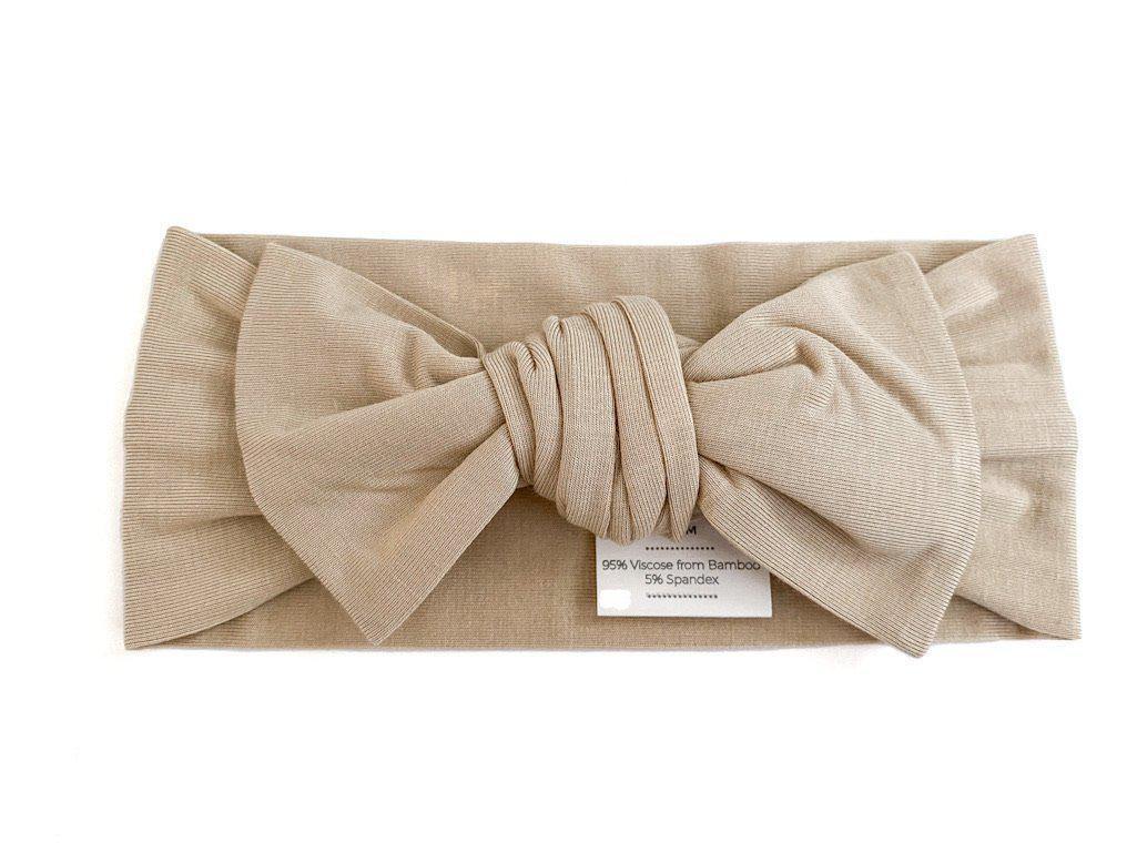 Tan Head Wrap Headband - Harp Angel Boutique